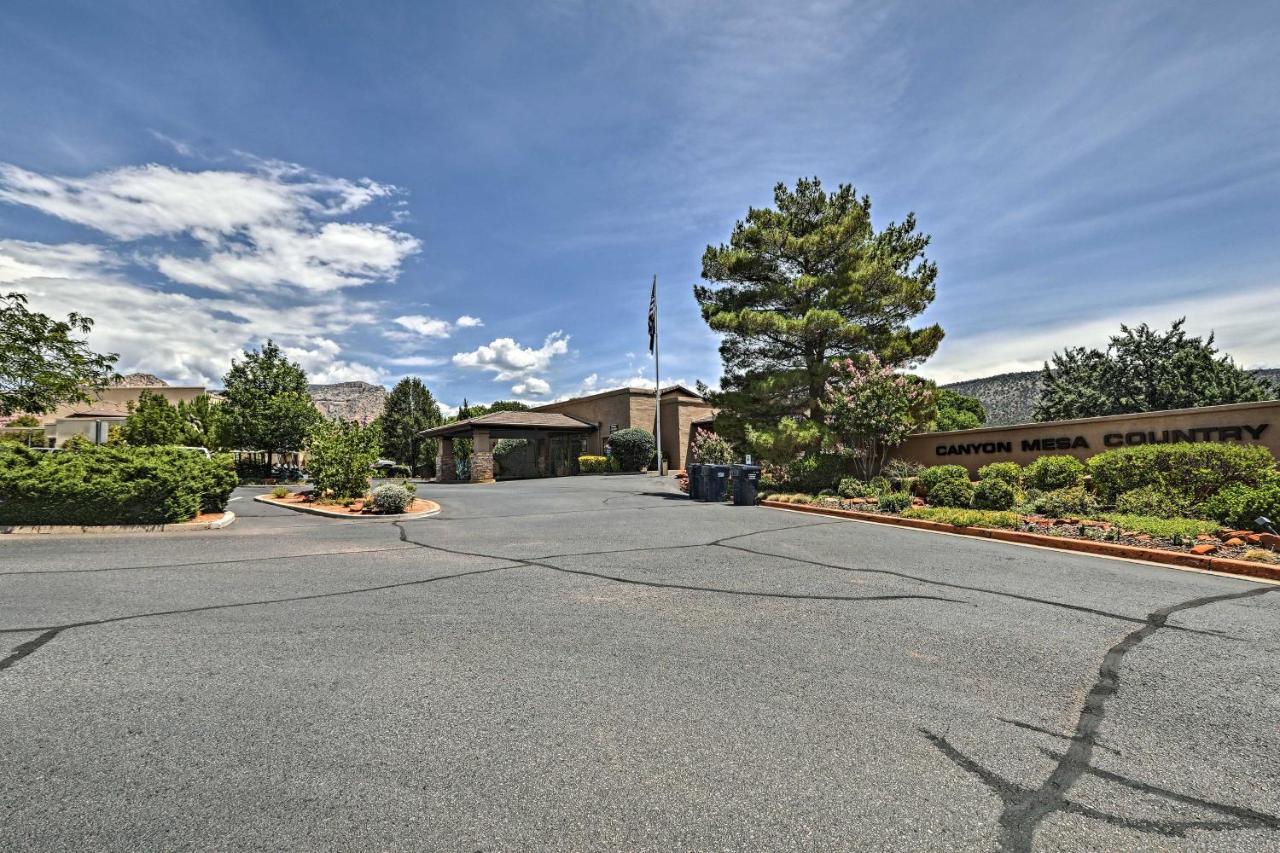 Sedona Condo On Golf Course With Mountain Views! Extérieur photo
